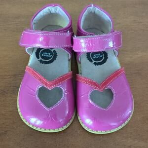 Livie & Luca Pink Patent Sweetie toddler girl little kids size 7